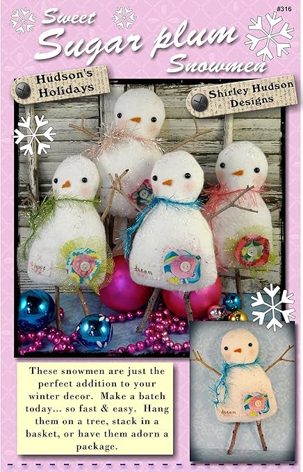 Hudson's Holiday Designs Sweet Sugarplum Snowmen