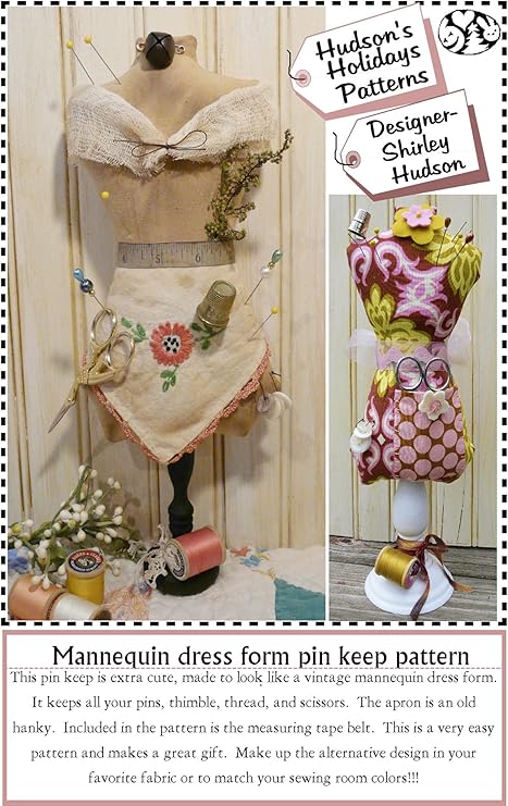 Hudson's Holiday Designs Mannequin dressform Pin Keep