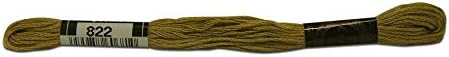 Lecien Japan 2512-822 Cosmo Cotton Embroidery Floss, 8m, Skein Green