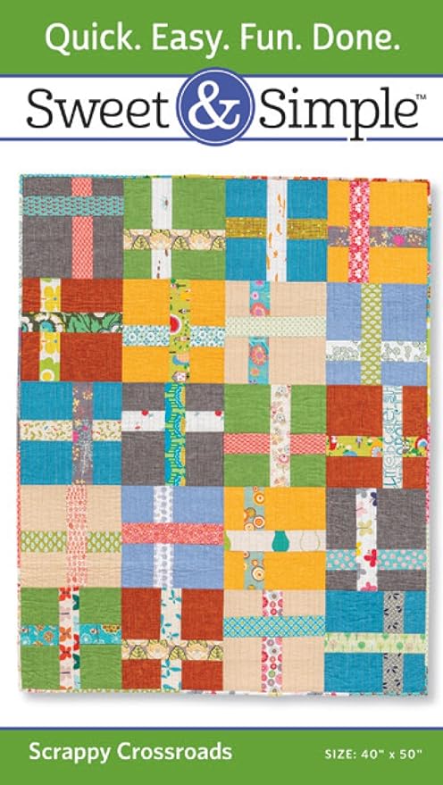 Martingale Sweet & Simple Scrappy Crossroads Pattern Pack