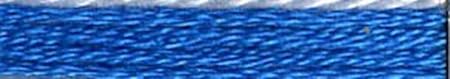 Lecien Japan 2512-414 Cosmo Cotton Embroidery Floss, 8m, Skein Blue