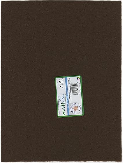 Kunin Eco-Fi Plus Felt Ecofi Plus Premium Walnut 9X12In .125In Thick, 9