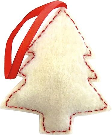 Dimensions Feltworks Tree, White