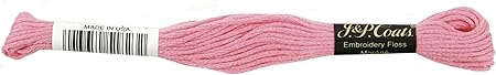 Red Heart 6-Strand Embroidery Floss, Cranberry Light, 24-Pack