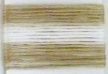 Lecien Japan SE80-8038 Cosmo Seasons Variegated Embroidery Floss, Browns