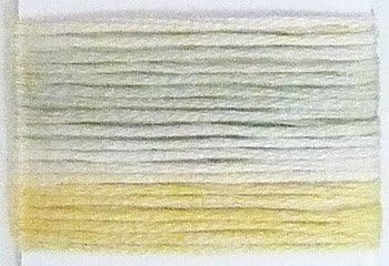 Lecien Japan SE80-8030 Cosmo Seasons Variegated Embroidery Floss, Yellows/Beiges