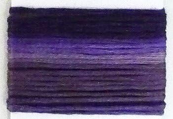 Lecien Japan SE80-8069 Cosmo Seasons Variegated Embroidery Floss, Dark Purples