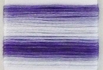 Lecien Japan SE80-8058 Cosmo Seasons Variegated Embroidery Floss, Purples