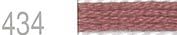 Lecien Japan 2512-434 Cosmo Cotton Embroidery Floss, 8m, Skein Mauve