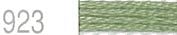 Lecien Japan 2512-923 Cosmo Cotton Embroidery Floss, 8m, Skein Green