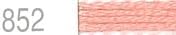 Lecien Japan 2512-852 Cosmo Cotton Embroidery Floss, 8m, Skein Pink