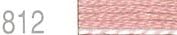 Lecien Japan 2512-812 Cosmo Cotton Embroidery Floss, 8m, Skein Pink