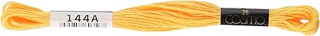 Lecien Japan 2512-144 Cosmo Cotton Embroidery Floss, 8m, Skein Orange