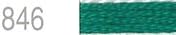 Lecien Japan 2512-846 Cosmo Cotton Embroidery Floss, 8m, Skein Teal