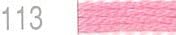 Lecien Japan 2512-113 Cosmo Cotton Embroidery Floss, 8m, Skein Pink