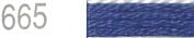 Lecien Japan 2512-665 Cosmo Cotton Embroidery Floss, 8m, Skein Blue