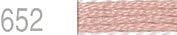 Lecien Japan 2512-652 Cosmo Cotton Embroidery Floss, 8m, Skein Mauve