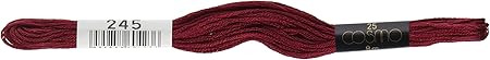 Lecien Japan 2512-245 Cosmo Cotton Embroidery Floss, 8m, Skein Pink