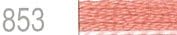 Lecien Japan 2512-853 Cosmo Cotton Embroidery Floss, 8m, Skein Pink