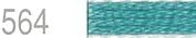 Lecien Japan 2512-564 Cosmo Cotton Embroidery Floss, 8m, Skein Blue