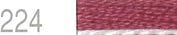 Lecien Japan 2512-224 Cosmo Cotton Embroidery Floss, 8m, Skein Pink