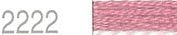 Lecien Japan 2512-2222 Cosmo Cotton Embroidery Floss, 8m, Skein Pink