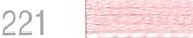 Lecien Japan 2512-221 Cosmo Cotton Embroidery Floss, 8m, Skein Pink