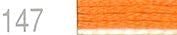 Lecien Japan 2512-147 Cosmo Cotton Embroidery Floss, 8m, Skein Orange