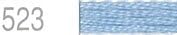 Lecien Japan 2512-523 Cosmo Cotton Embroidery Floss, 8m, Skein Blue