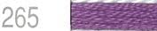 Lecien Japan 2512-265 Cosmo Cotton Embroidery Floss, 8m, Skein Purple