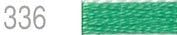 Lecien Japan 2512-336 Cosmo Cotton Embroidery Floss, 8m, Skein Teal