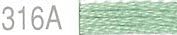 Lecien Japan 2512-316 Cosmo Cotton Embroidery Floss, 8m, Skein Green