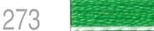 Lecien Japan 2512-273 Cosmo Cotton Embroidery Floss, 8m, Skein Green