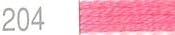 Lecien Japan 2512-204 Cosmo Cotton Embroidery Floss, 8m, Skein Pink