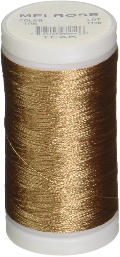 Iris Melrose Thread, 600-Yard, Teak