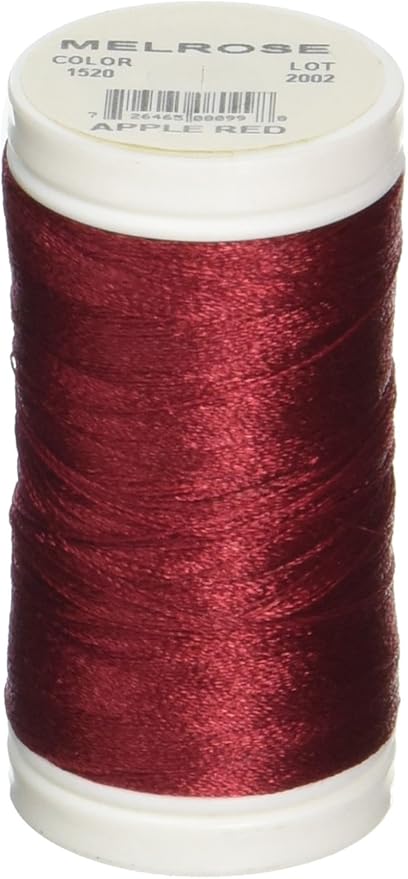 Iris Melrose Thread, 600-Yard, Apple Red