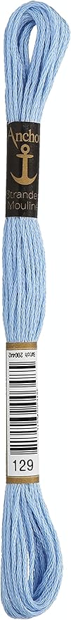 Anchor Six Strand Embroidery Floss 8.75 Yards-Cobalt Blue 12 per Box