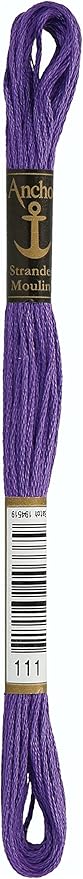 Anchor Six Strand Embroidery Floss 8.75 Yards-Lavender Medium Dark 12 per Box