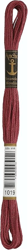 Anchor Maia Strand Embroidery Floss 8.75 Yards-Antique Mauve Very Dark 12 per Box