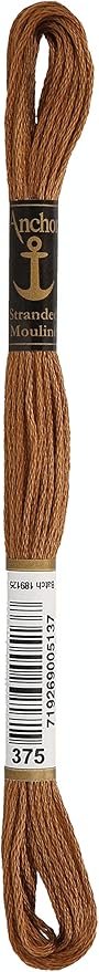 Anchor Maia Strand Embroidery Floss 8.75 Yards-Desert Dark 12 per Box