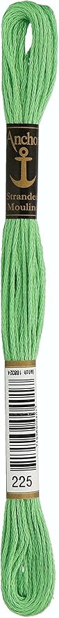 Anchor Maia Anchor Six Strand Embroidery Floss 8.75 Yards-Emerald Light 12 per Box