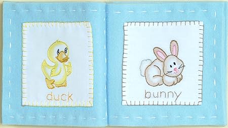 Jack Dempsey Stamped Nursery Quilt Block Book, 4-1/4-Inch, 8-Pack