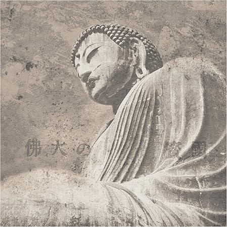 Trademark Fine Art 'Asian Buddha II Neutral' Canvas Art by Wild Apple Portfolio