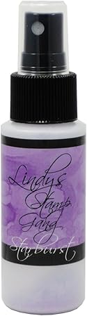 Lindy's Stamp Gang Starburst Spray Paint, 2-Ounce Bottle, French Lilac Violet