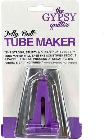 Gypsy Quilter Jelly Roll Tube Maker Rulers & Accessories, Purple