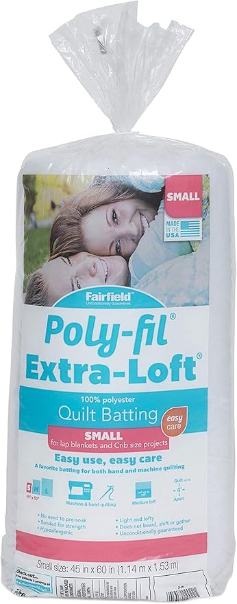 Fairfield Poly-Fil Extra-Loft Batting Crib 45