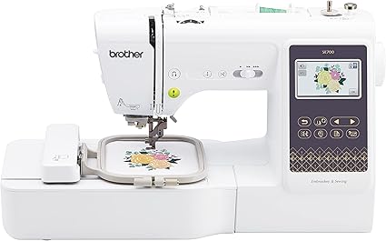 Brother SE700 Sewing and Embroidery Machine, Wireless LAN Connected, 135 Built-in Designs, 103 Built-in Stitches, Computerized, 4