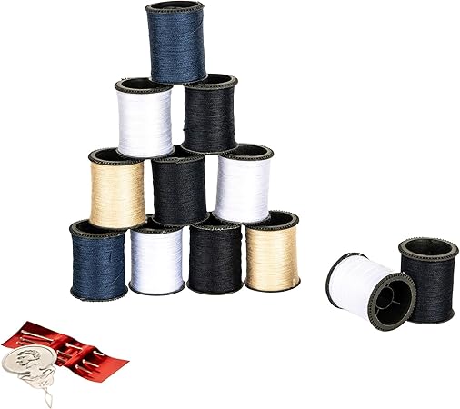 SINGER 60659 Hand Sewing Polyester Thread, Assorted (Single)