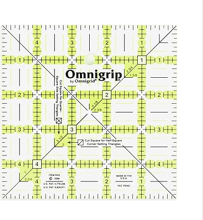 Omnigrip by Omnigrid Non-Slip Ruler, 5