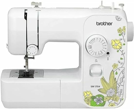 Brother SM1704 17-Stitch Lightweight Sewing Machine (White)